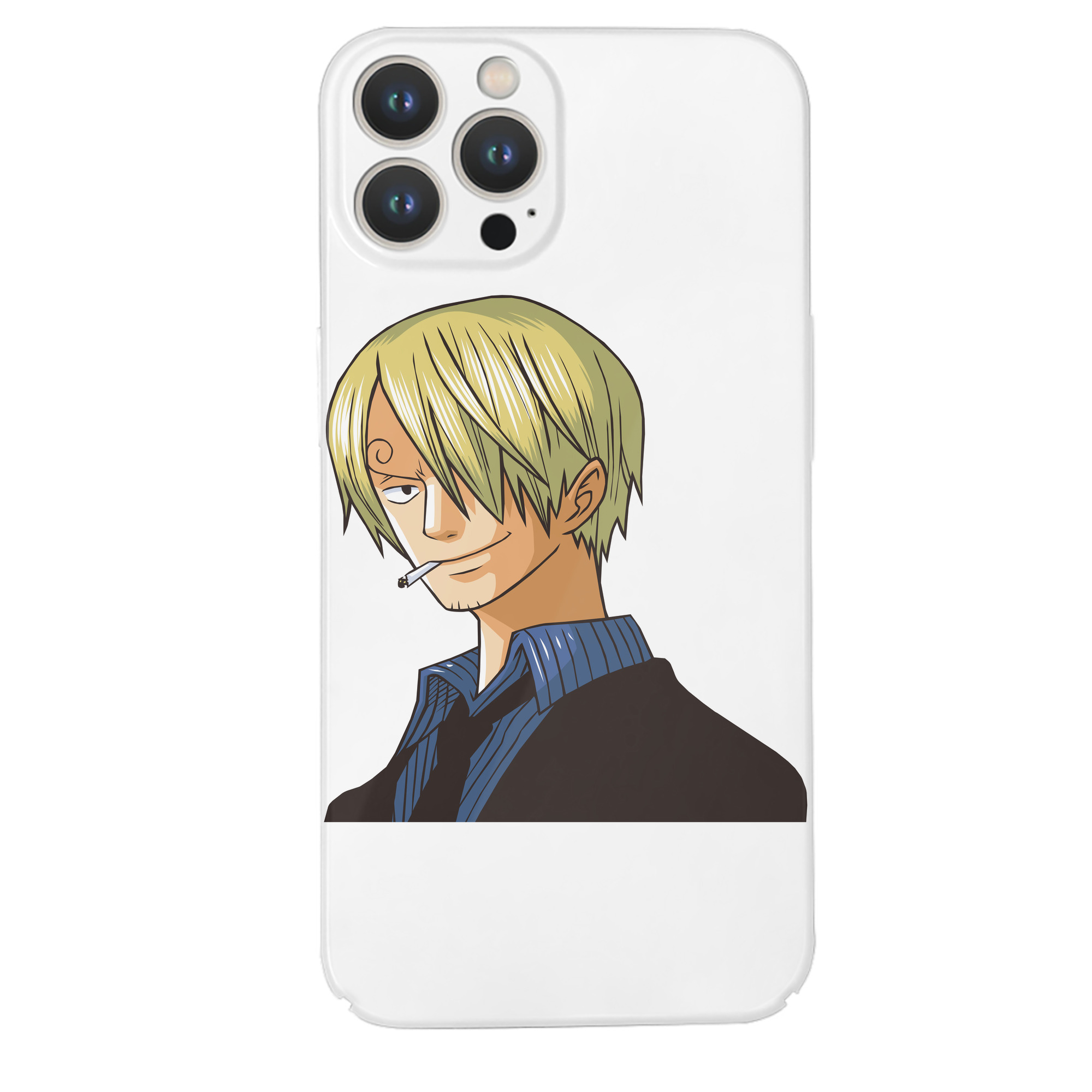 （画像用） ワンピース サンジ ONE PIECE Sanji 【iPhone 14シリーズ対応】ハードケース